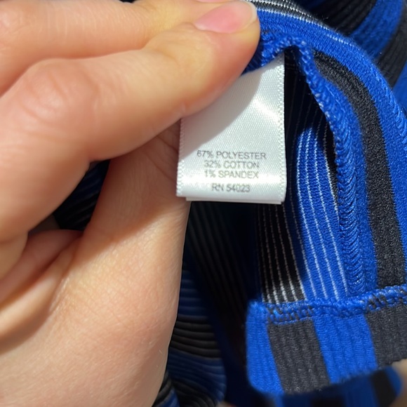 Banana Republic Striped Body Con Dress 8 - Picture 4 of 4